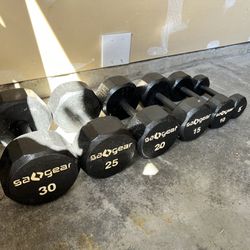 Dumbbell Set of 5-30 lbs (one of each weight)