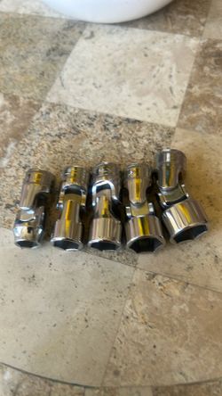 Snap on tools  metrics swivels sockets 10,,13..14..15..17  brand new