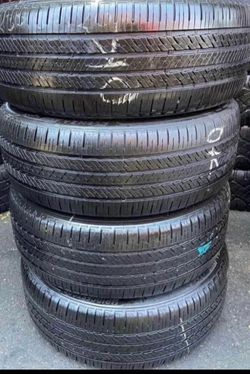 4 Llantas Usadas Bridgestone Alenza Run Flat 235/50/20 $240 las 4