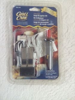 Brand new, unused The Grill Care Company Universal Snap-On Ignitor Kit.