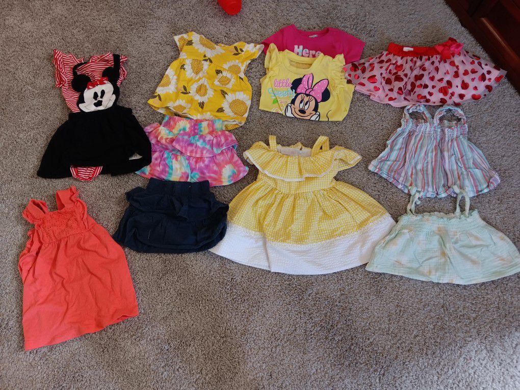 Girls 12 Month Clothes Lot