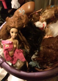 Lot of Barbies
