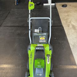 Greenworks Cordless Push Lawn Mower (No battery Included)