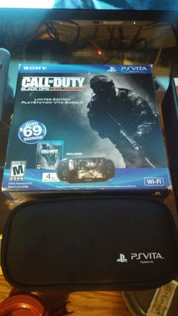 Ps vita black sales ops declassified bundle