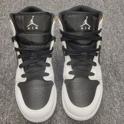 Nike Air Jordan 1 Mid 554725-190 Size 7y