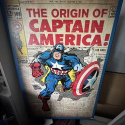 Captain America Wall Picture