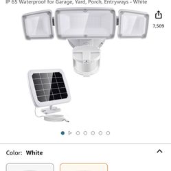 Solar Sensor Security Lights