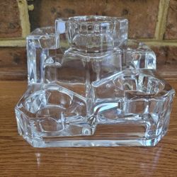 PartyLite Crystal Castle Tealight Candle Holder
