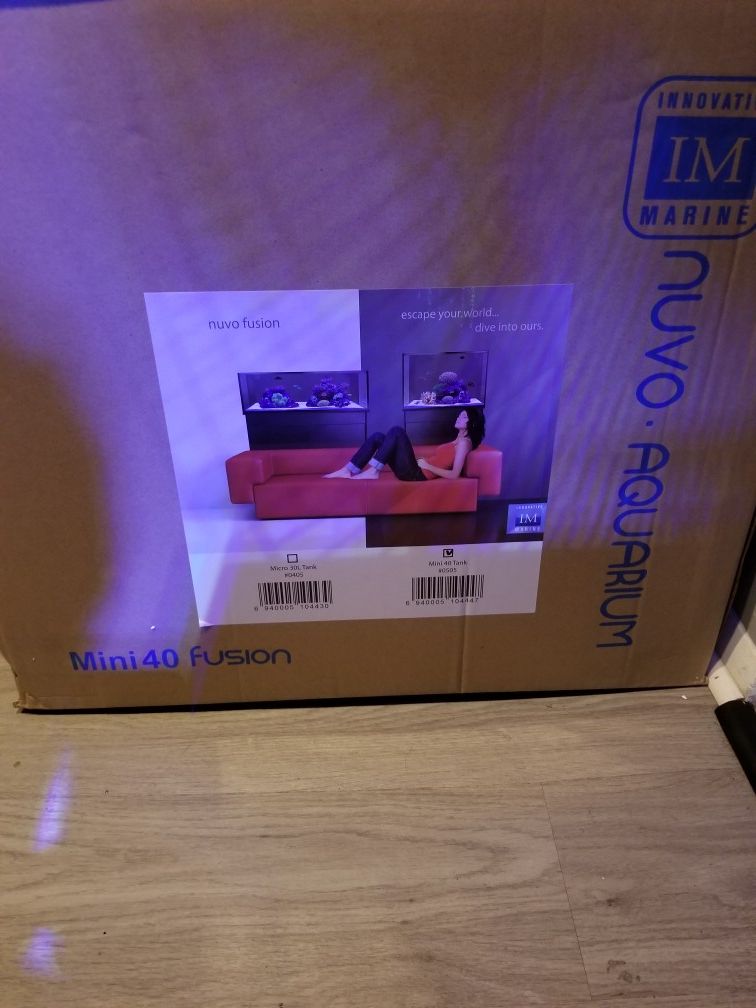 Innovative marine nuvo fusion 40 gallon fish tank