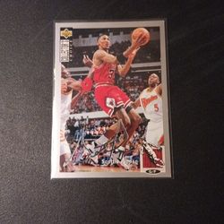 Scottie Pippen Silver Signature 