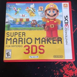 Super Mario Maker 3ds