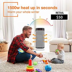Air Choice - 16 Ceramic Tower Heater for Sale in Oxnard, CA - OfferUp