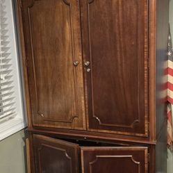 Solid Wood Armoire 