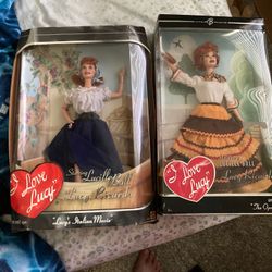 VINTAGE Mattel I Love Lucy Dolls 