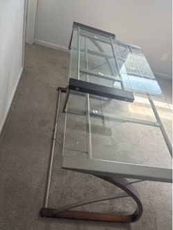 Glass Desk
