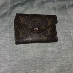 Louis Vuitton Monogran Victorine Wallet In Rose Ballerine(pink)