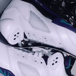 Jordan 5 Retro Grape (2025) Size 6, Never Worn