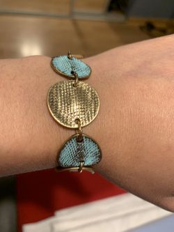 Antique toned bracelet