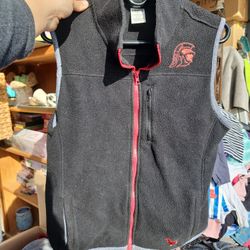 Womens VS PINK USC Fleece Vest