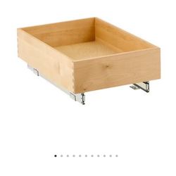 Bamboo Roll-out cabinet drawer (The Container Store) Brand New in Box