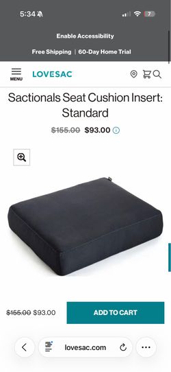 Lovesac Sactional Seat Cushion (2)