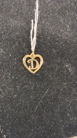 JA heart with D initial