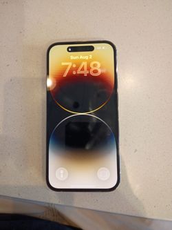 Apple I phone 14  Gold Pro