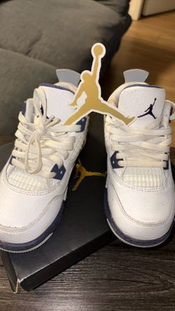 Jordan 4 retro white midnight navy