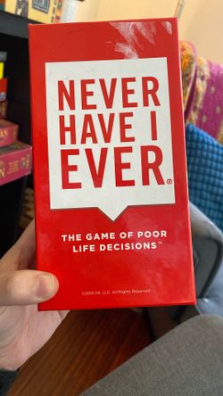 Never Have I Ever: The Game Of Poor Life Decisions