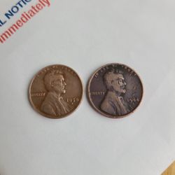 1944 Penny 2x500$ OBO