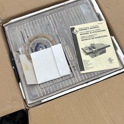 Wet 7" Tile Table Saw 