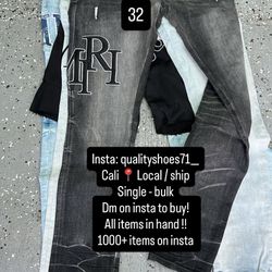 Amiri Jeans Black 