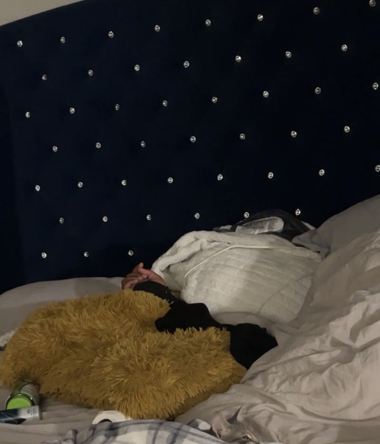 King Size Bedroom Set Blue