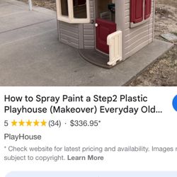 Step 2 Kitchen Plus Playhouse  Set