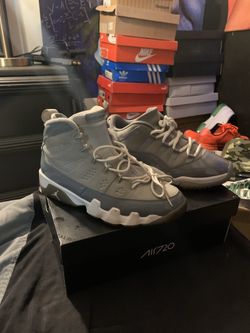 Cool grey 11’s & 9’s