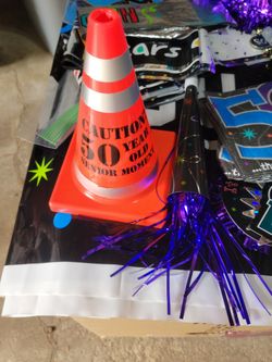 Birthday Party Supplies 50 Yr.   (Kevsell)