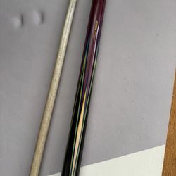 Predator TrueSplice 8-Point Carom Cue - Purpleheart/Curly Maple