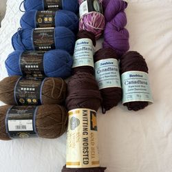 100% Wool Yarn 