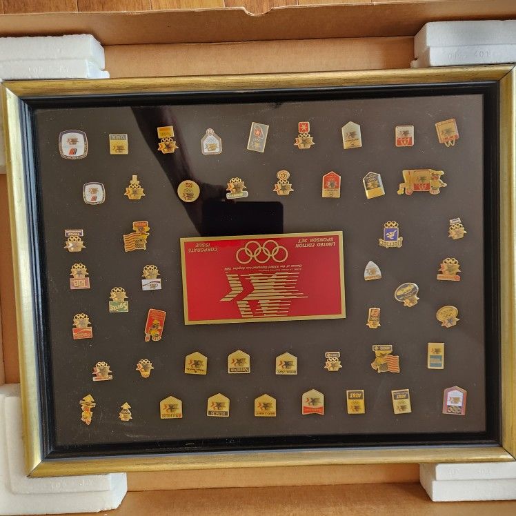 1984 Los Angeles OLYMPIC PIN SET - CORPORATE ISSUE