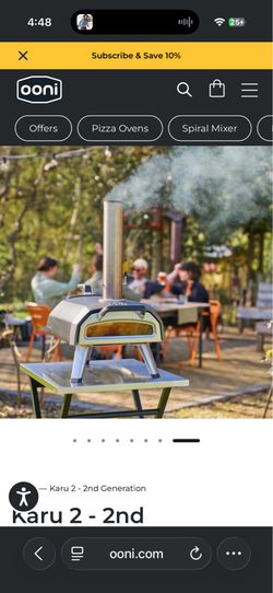 Ooni Karu 2 2nd Generation Pizza Oven