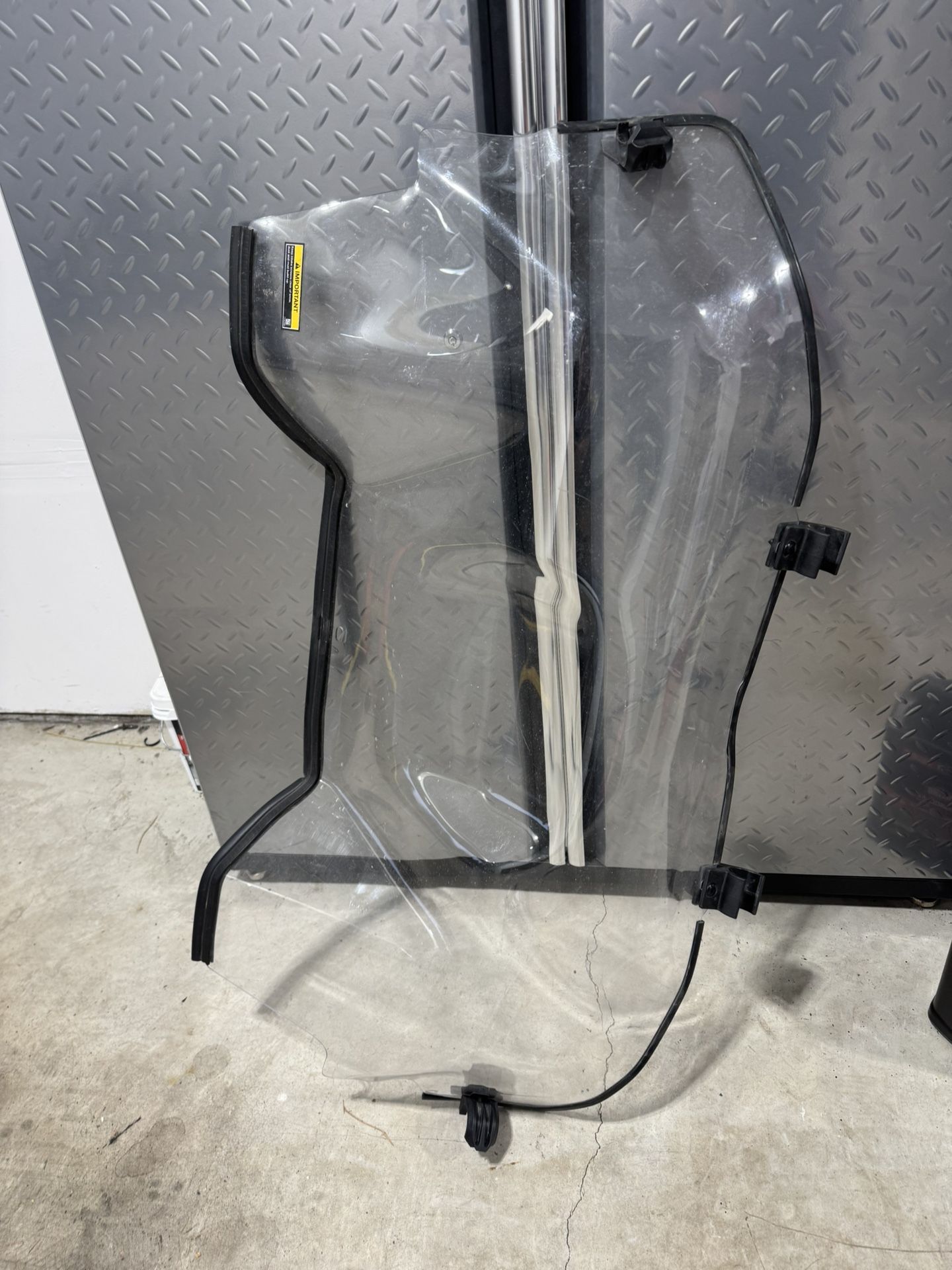 2021 Polaris Pro XP Back Windshield
