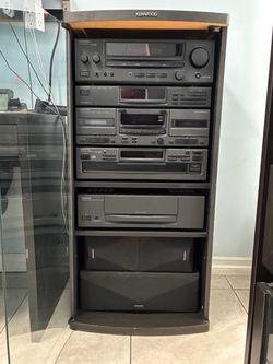 Kenwood home stereo system set