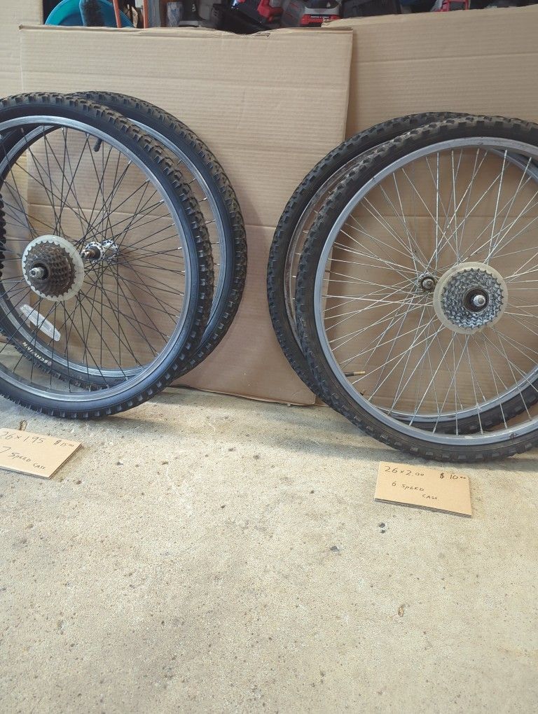 Wheel Sets 26x1.95 And More