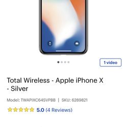 iPhone X 256 With Repair Kit