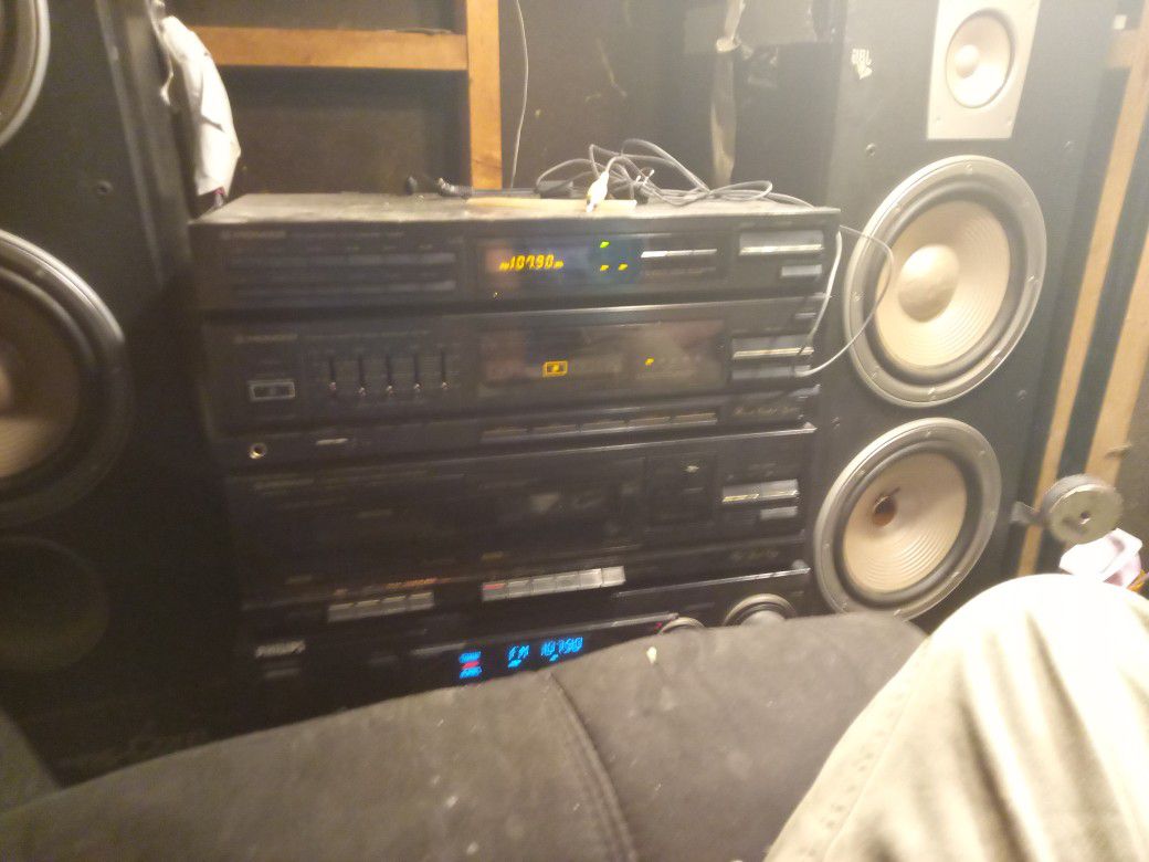 Pioneer Receiver And A Phillipss Receiver 