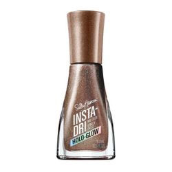 New Sally Hansen Insta-Dri Nail Color, Holo-Glow in On The Glow, Bronze