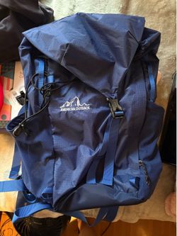 Navy American Outback Backpack