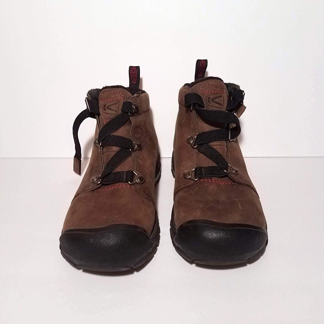 Women's Keen Outdry Brown Suede Leather Lined Hiking Boots Sz 7 for Sale in Woodbury, NY OfferUp