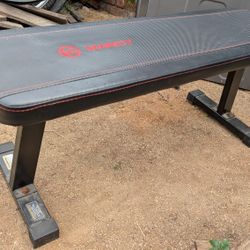 Marcy Workout Bench Weight Bench Press Flat Seat Work Out Gym Equipment 