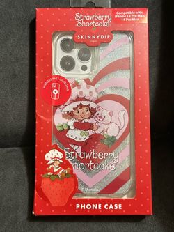 Brand New, Never Opened, Strawberry Shortcake Phone Case 